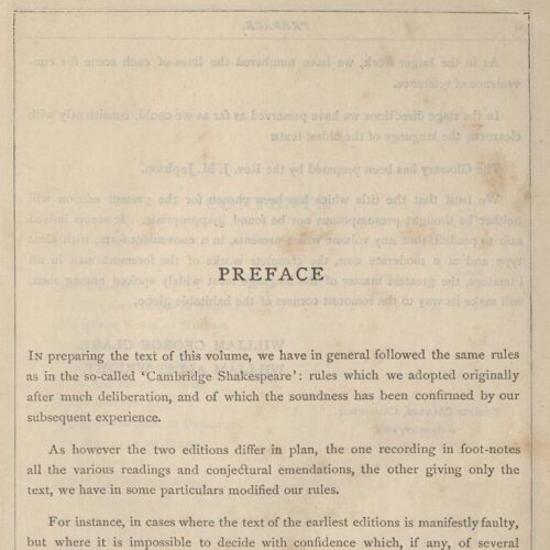 18 x 12 cm; 2 s.p. + VIII p. + 1075 p. + 7 s.p., l. 1 handwritten note in Gothic writing in black ink on verso, p. [I] half-t